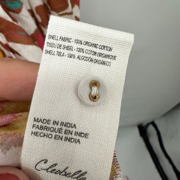 CLEOBELLA NWT Evereve Zola Puff Sleeve Organic Cotton Blouse // L - Picture 11 of 14